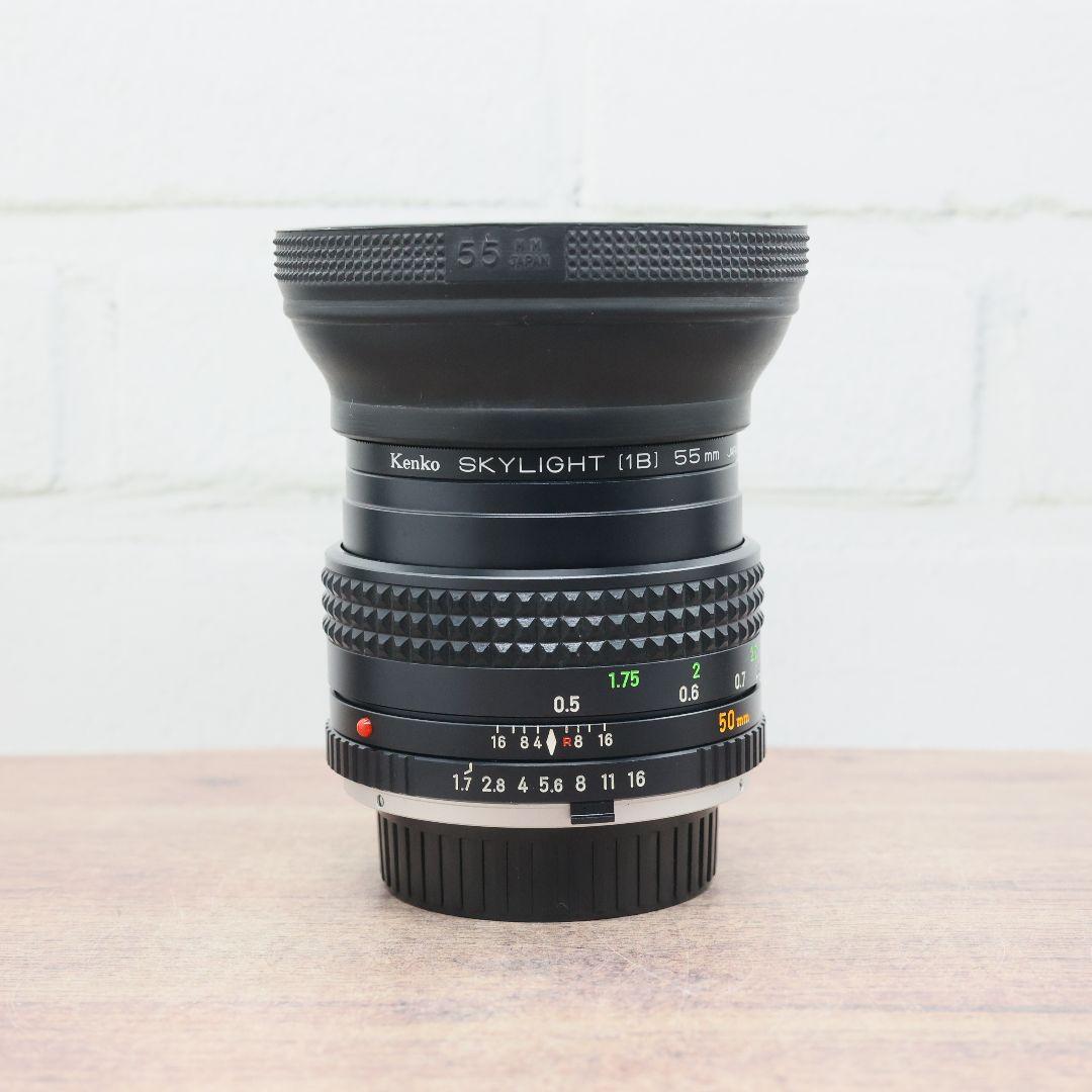 MINOLTA MC ROKKOR-PF 50mm F1.7 【美品】