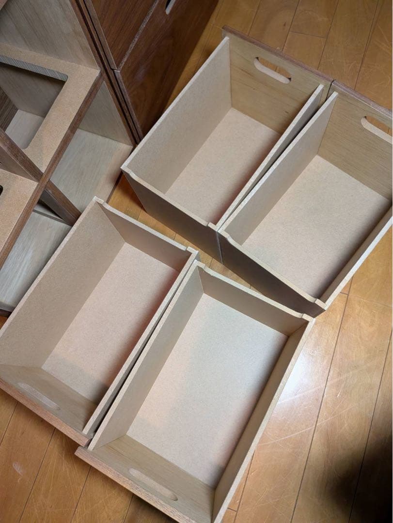 ■送料込■無印良品 スタッキングシェルフ インサート 引出 収納 箱Box