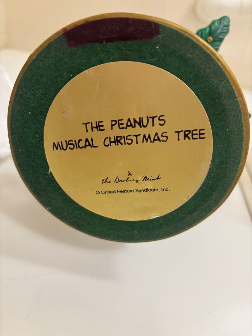 Danbury mint社製　peanuts スヌーピー クリスマス　ツリー