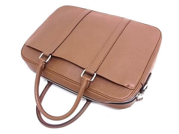 美品 コーチ F59057 レザー 2WAY ビジネス ハンドバッグ ショルダー