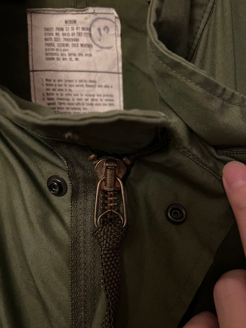 M-65 フィッシュテールジャケット　vintage 80s