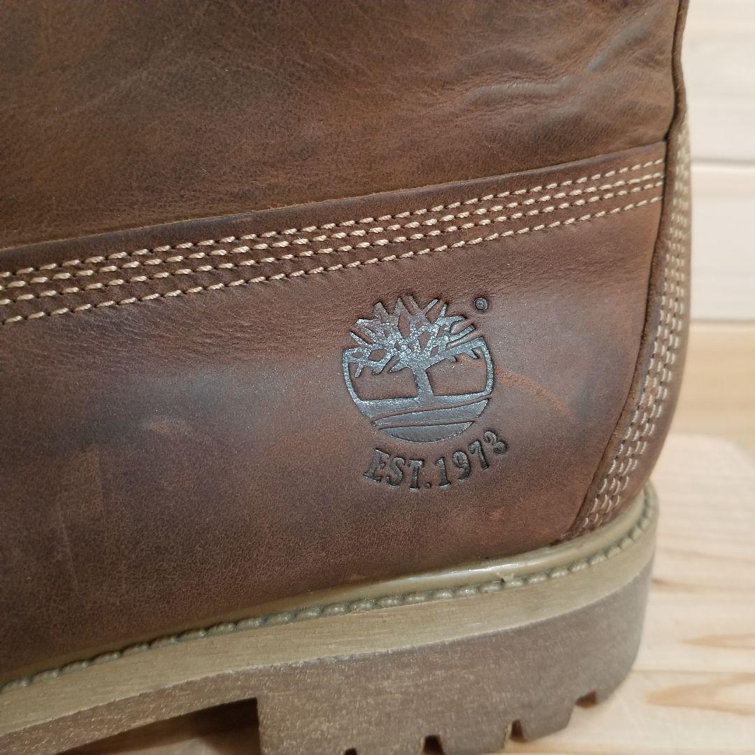 極美品　Timberland　6インチ　プレミアム　防水　27.0 濃茶　WP