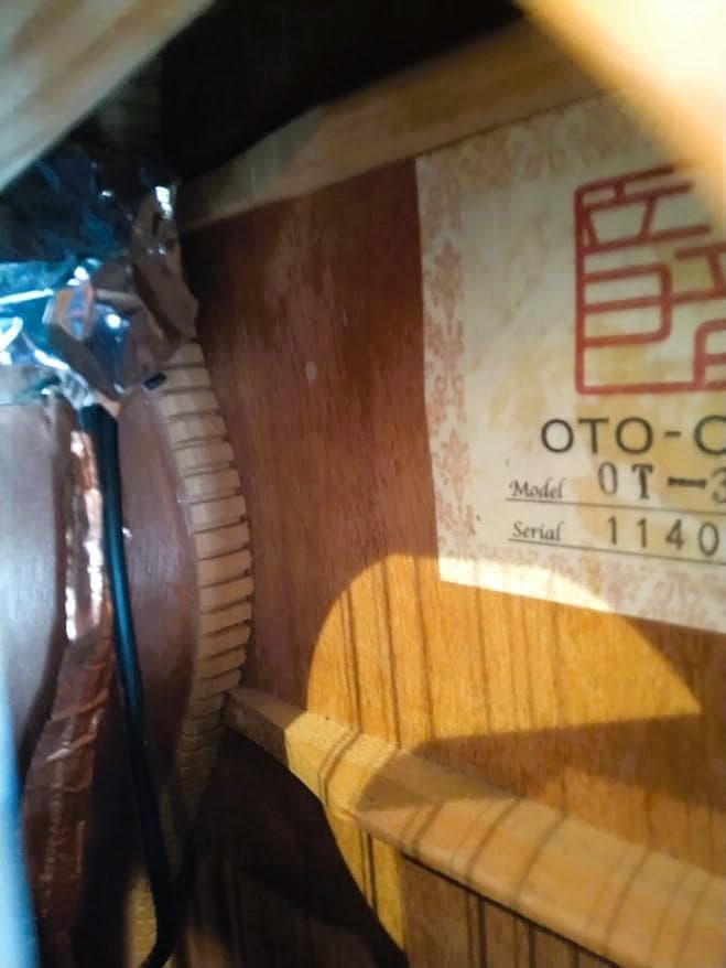 音音 OTO-OTO OT-3E 12弦 ショートスケールミニギター エレアコ