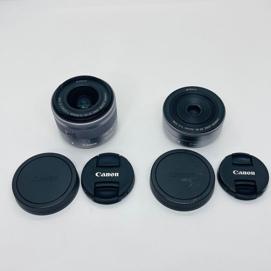 Canon ミラーレス一眼カメラカメラ　EOS M100 ダブルレンズセット
