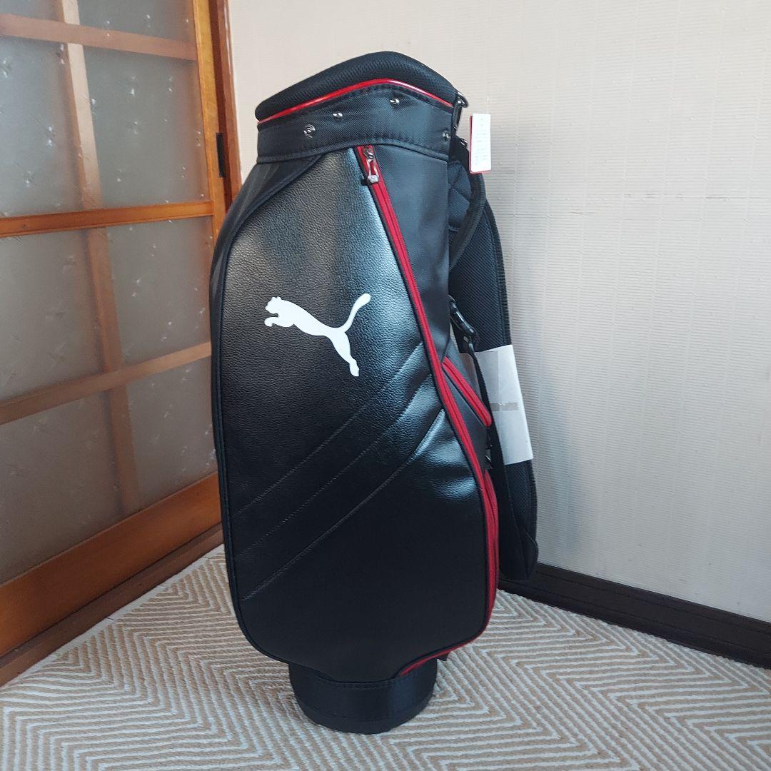 Puma プーマ 9.0型 キャディバッグ ブラック/レッド ★新品未使用