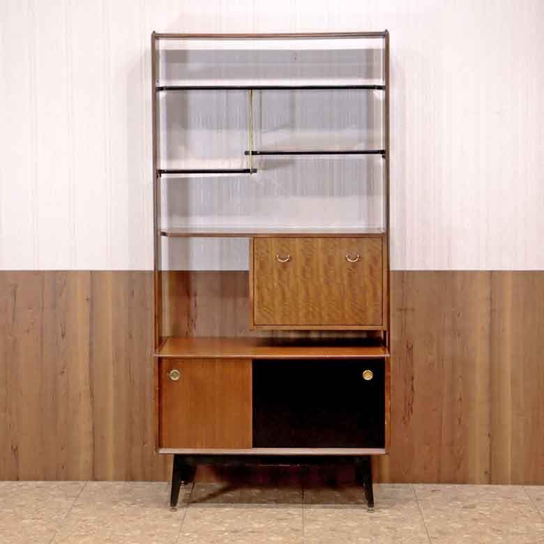 オープンキャビネット ジープラン ヴィンテージ イギリス ルームディヴァイダー