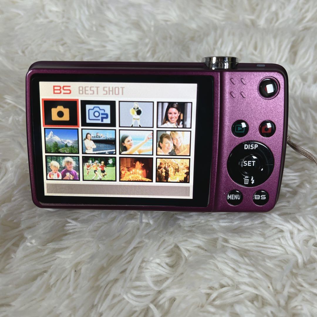CASIO EXILIM EX-Z550 パープル デジタルカメラ　エクシリム