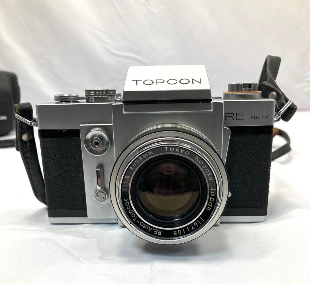 1648N9パ TOPCON トプコン RE SUPER カメラ ケース付き