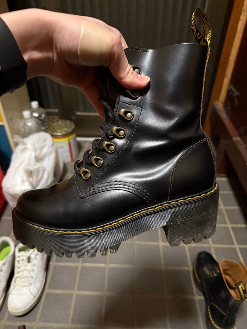 ドクターマーチン Dr.Martens レオナブーツ(サイズご確認ください)