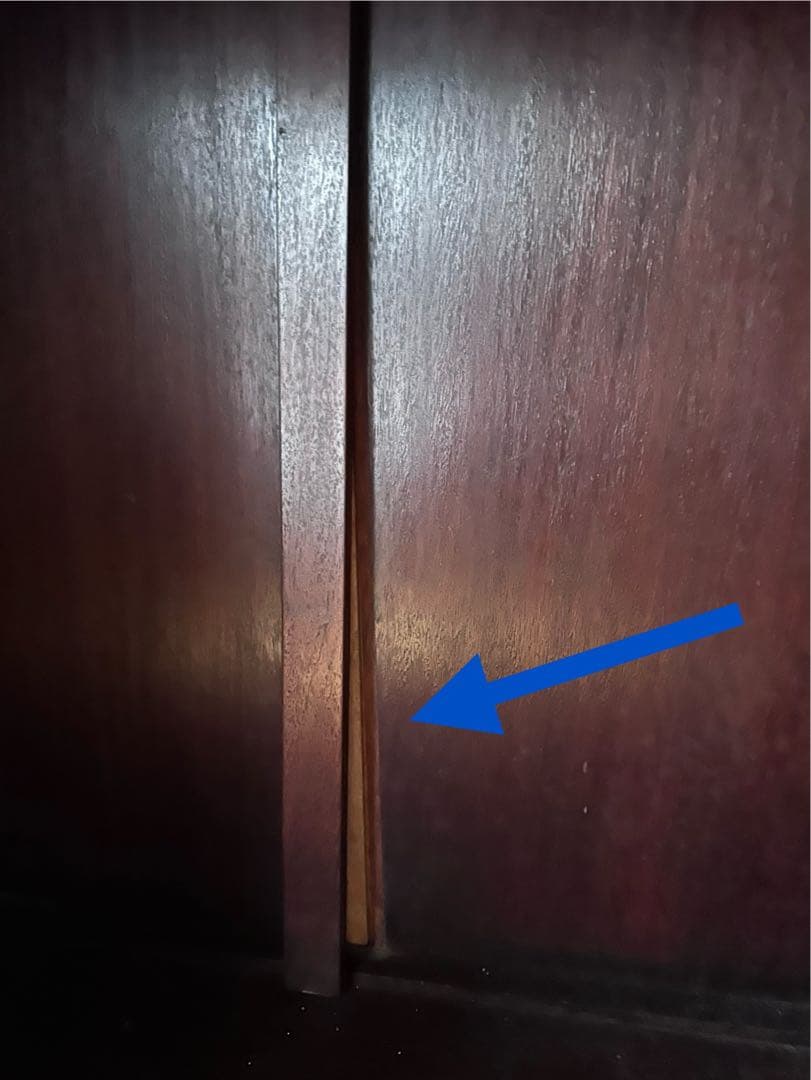 アンティーク　飾り棚　蒔絵　螺鈿