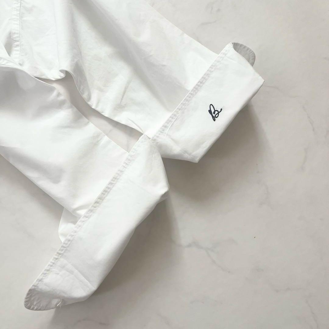 希少サイズ　マディソンブルー J.BRADLEY 長袖　シャツ　B刺繍　02