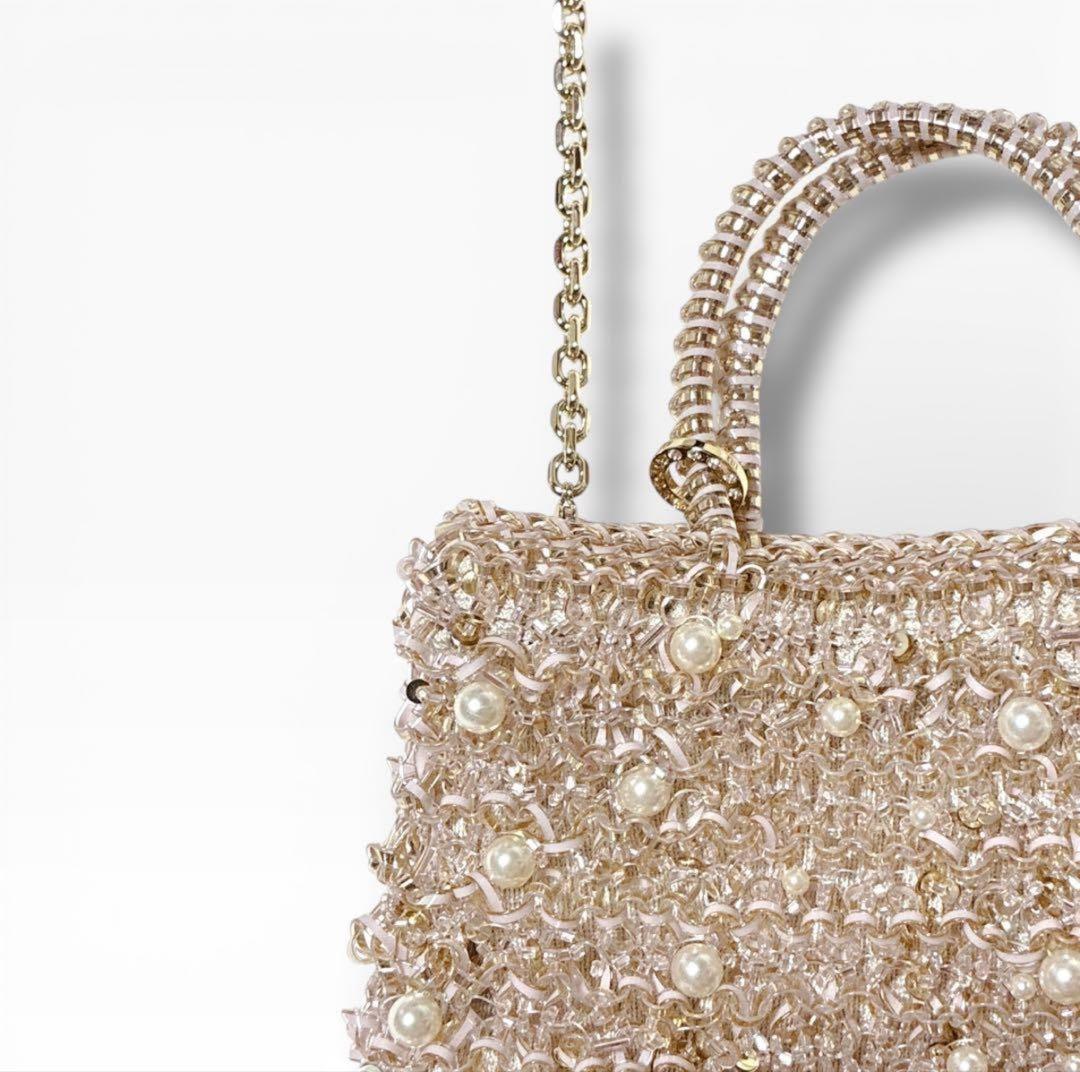 美品レア！アンテプリマ ペルラ グリッター パウダリーピンクゴールド