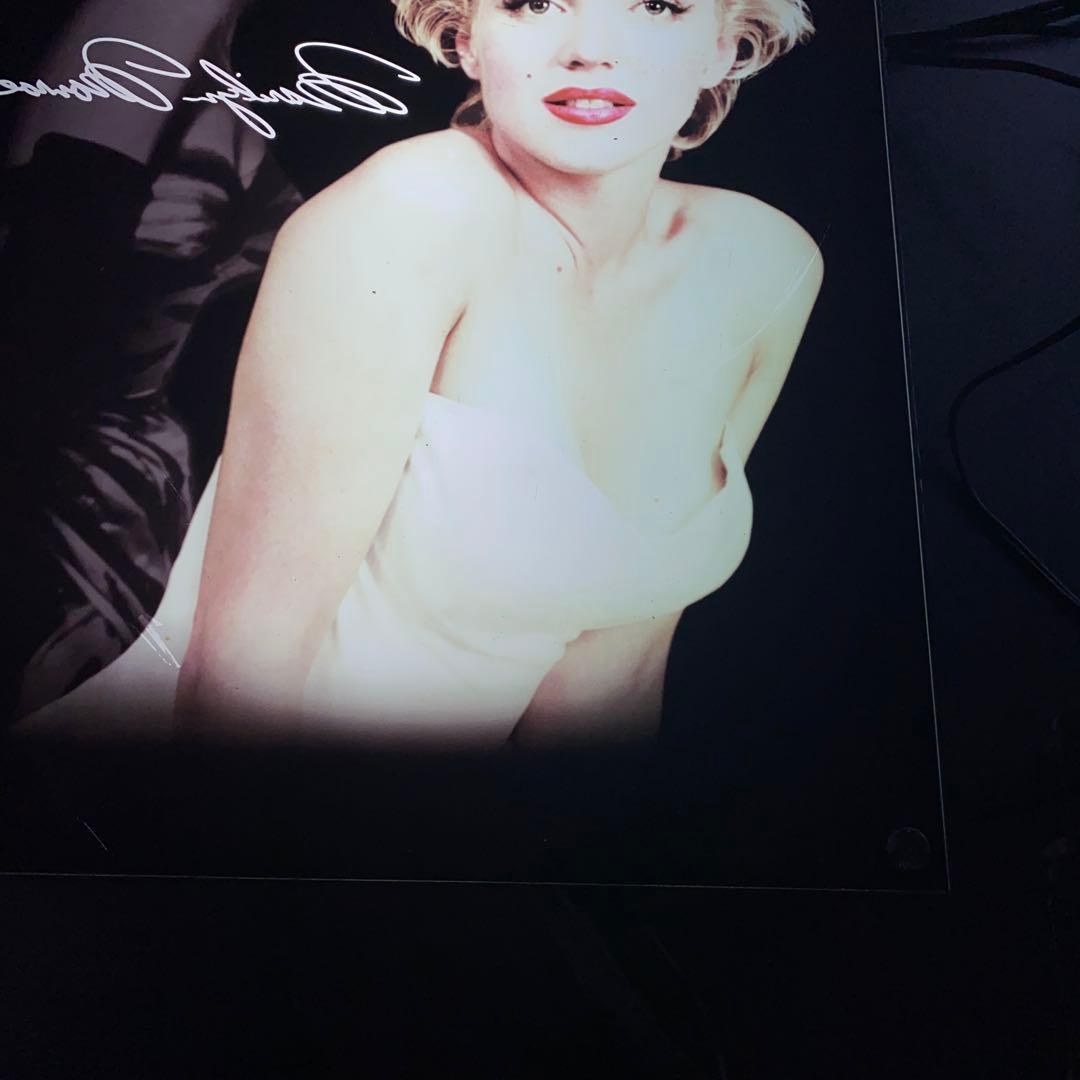 Vintage マリリンモンロー　蛍光パネル　アートパネル