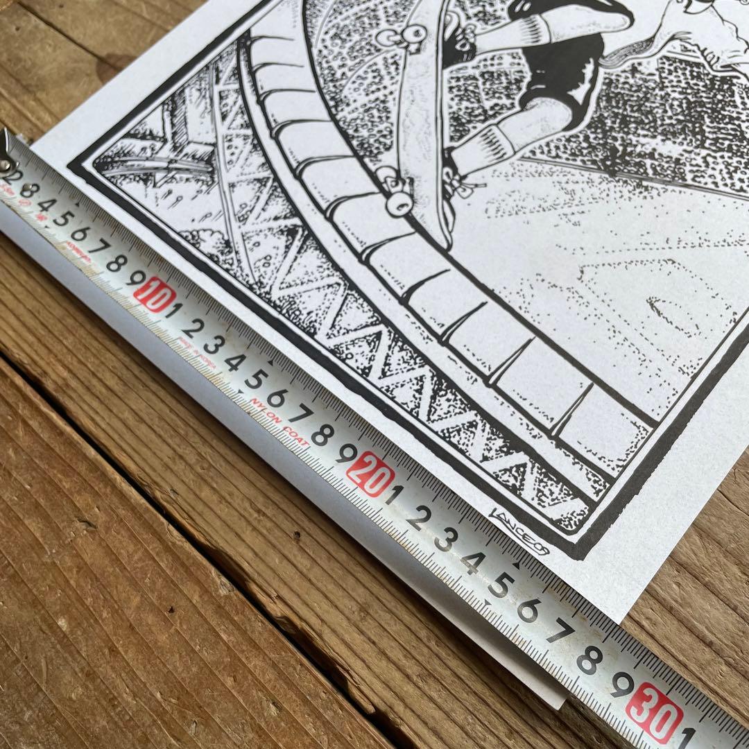Lance Mountain x Anti Hero アート ポスター②