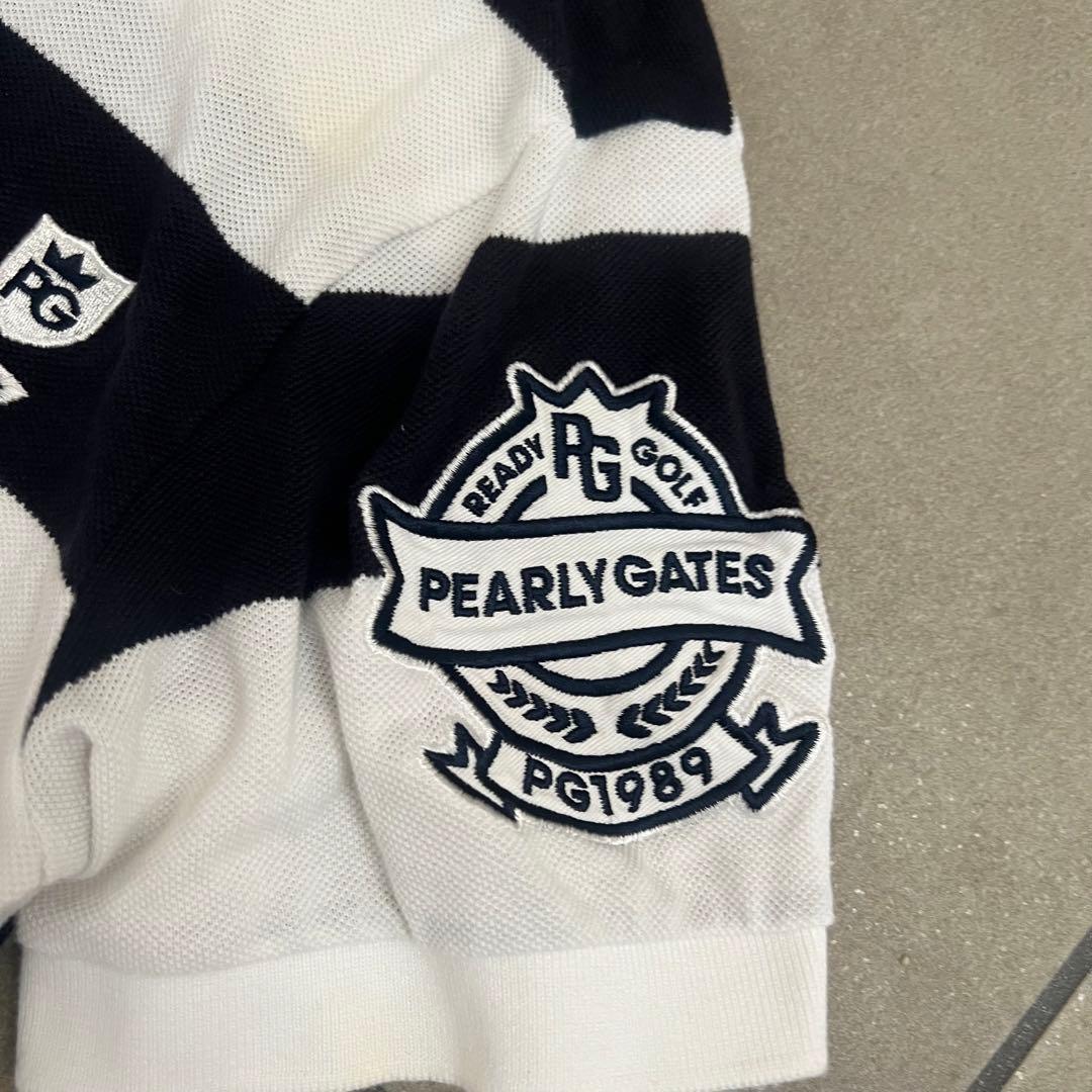 Pearly gates パーリーゲイツ　セットアップ　ボーダー　メンズ　ゴルフ