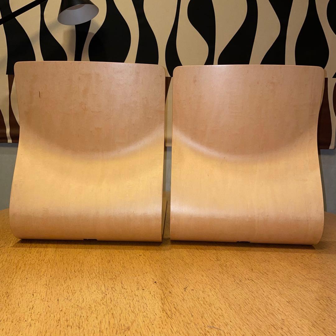 天童木工　座椅子　メープル　2個セット