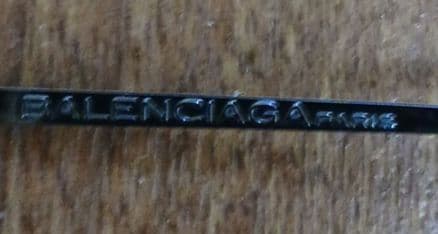 【ビンテージレア】バレンシアガ メタルフレーム サングラス BALENCIAGA