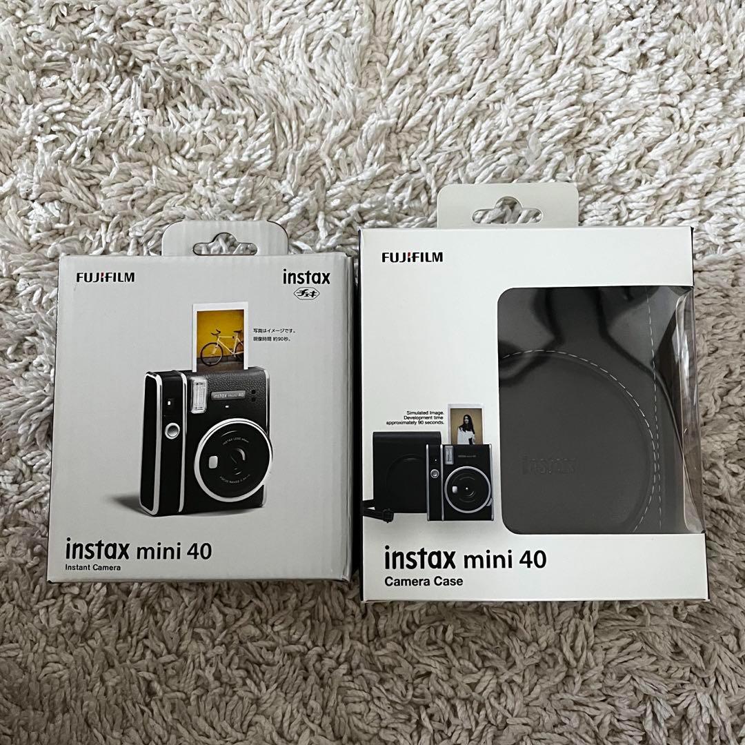 未開封カバー付チェキ INSTAX mini40 インスタックスミニ40