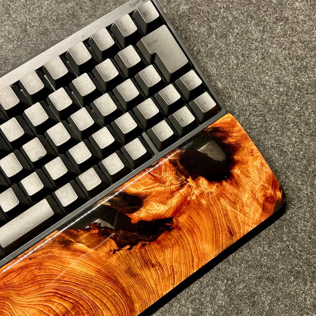 HHKBアームレスト パームレスト リストレスト マウスパッド 木製 無垢材