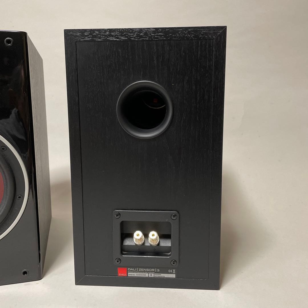 ＜美品＞DALI ZENSOR 3 スピーカー 黒 ネット１枚のみ＜手渡し限定＞