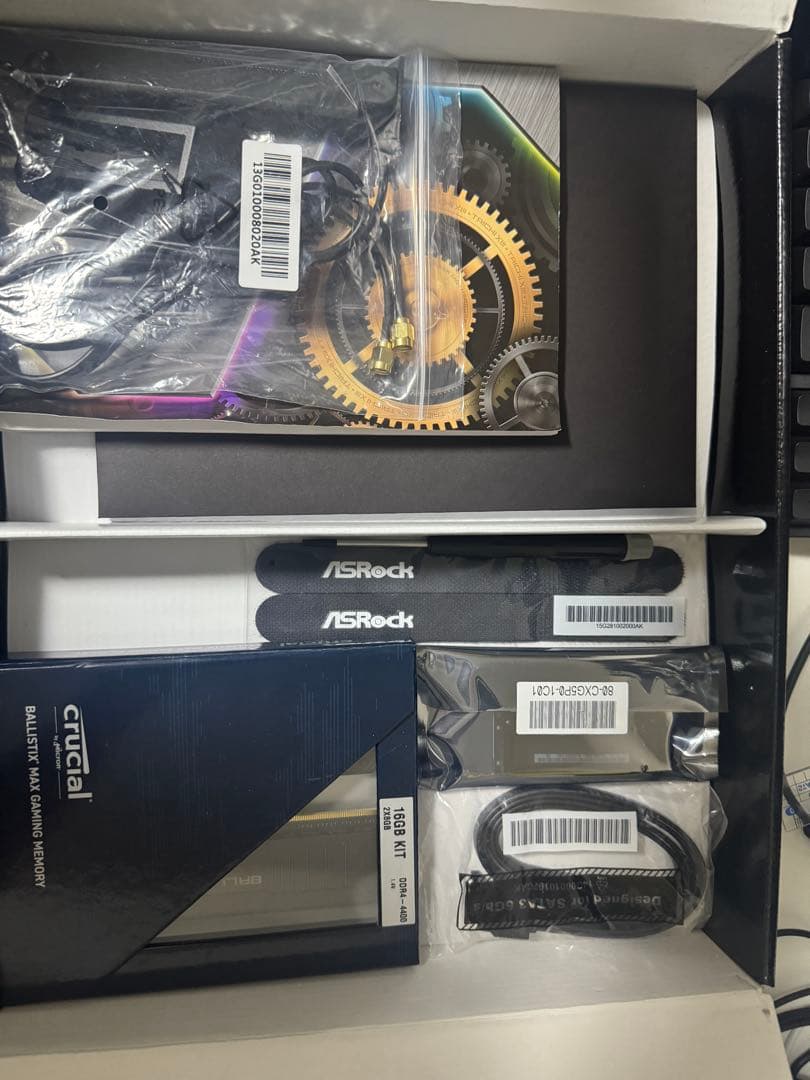 Z490 Taichi i9-10850K メモリ16GB