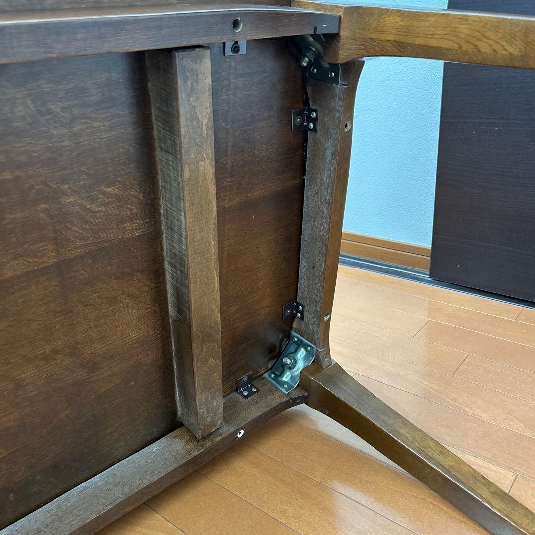 センターテーブル 飛騨家具 白川製作所 ナラ無垢材