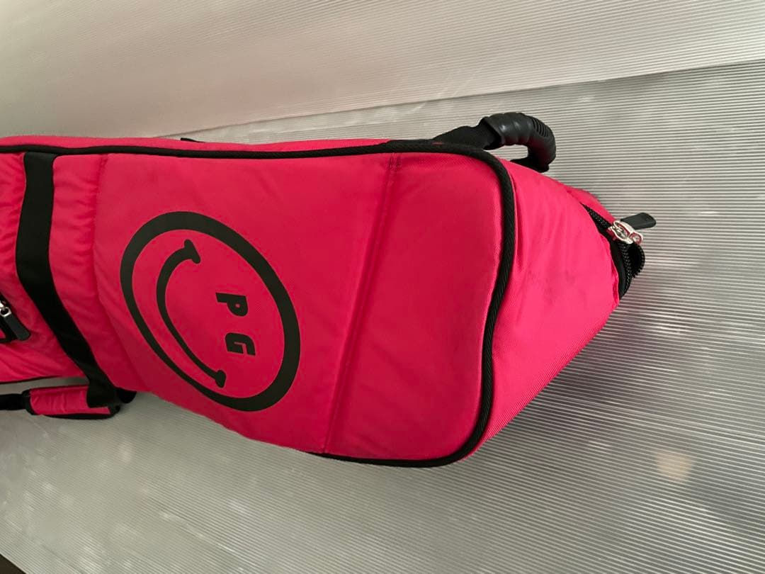 PEARLY GATES トラベルカバーキャディバッグ 収納袋付き ピンク