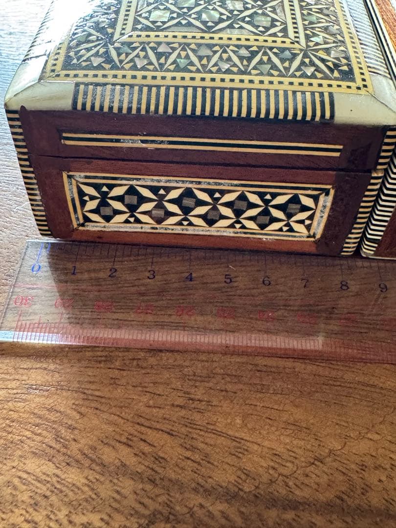 螺鈿細工の小物入れ2個セット