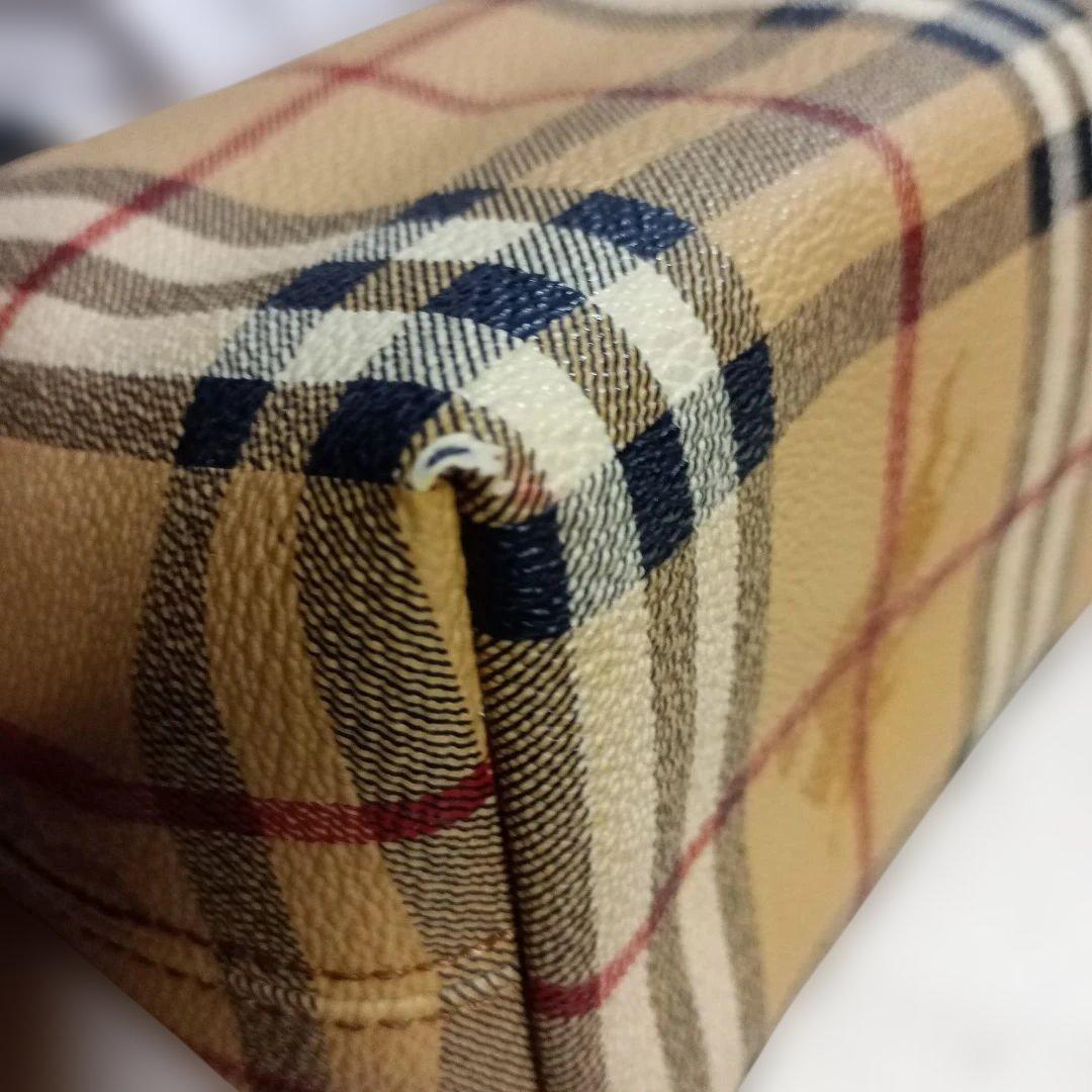 BURBERRY バーバリー ノバチェック ショルダーバッグ PVC
