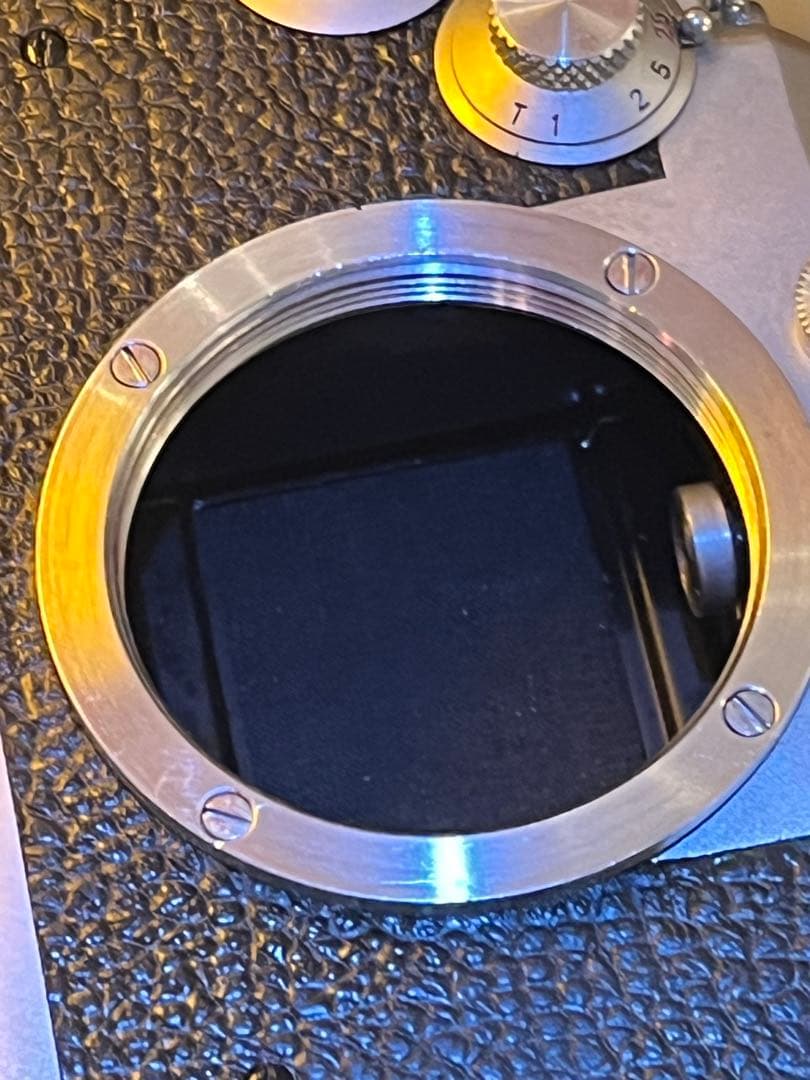 Leica Ⅲf バルナックライカ セルフタイマー 革ケース付き