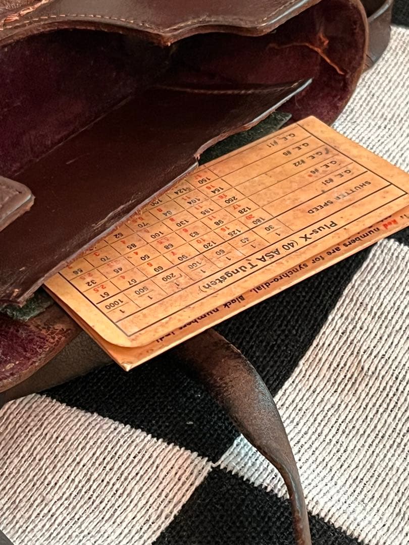 Leica Ⅲf バルナックライカ セルフタイマー 革ケース付き