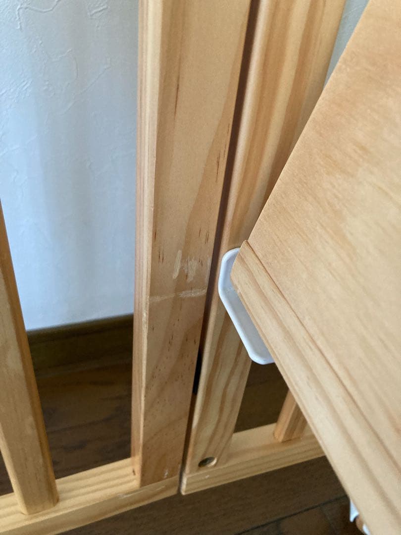 [のっちゃん]大和屋パタンIIミニベビーベット　＊布団あり　＊引き渡し可