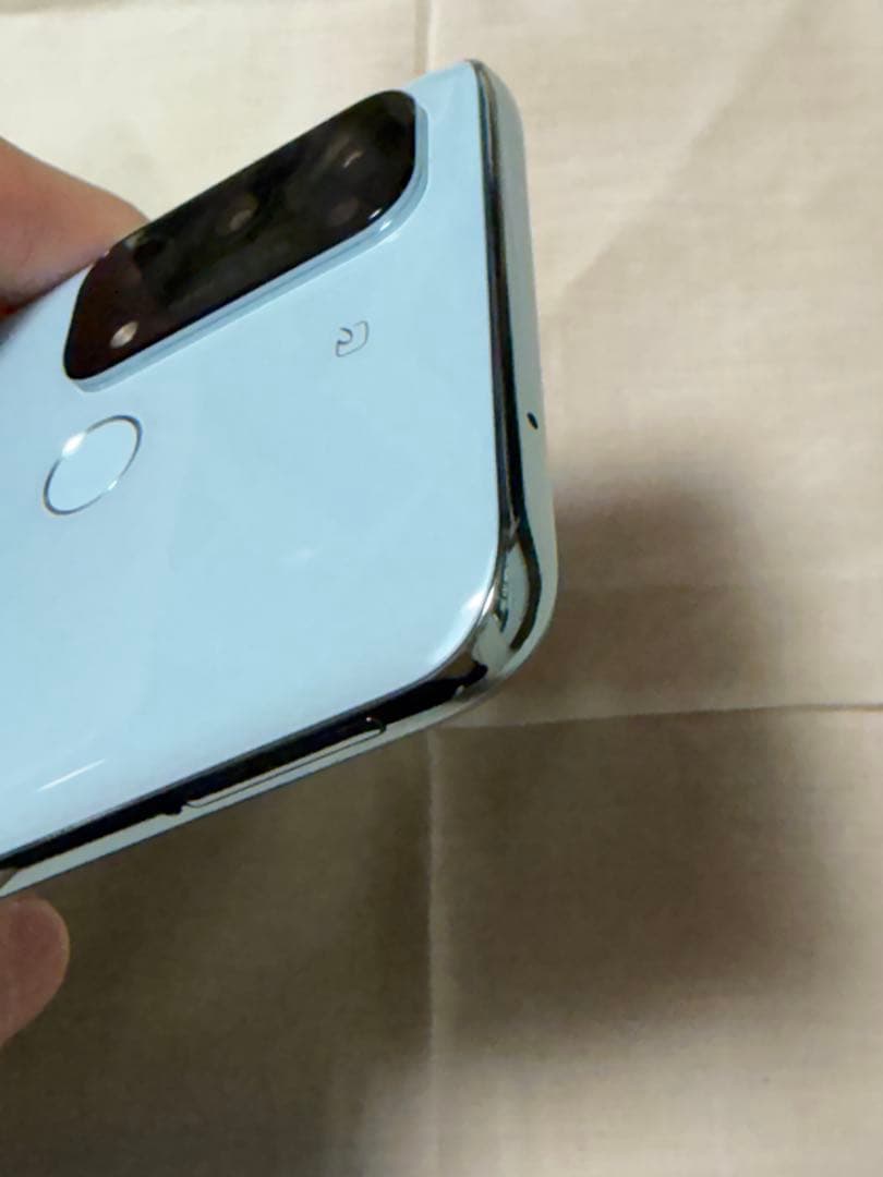 OPPO reno5A アイスブルー　SIMフリー