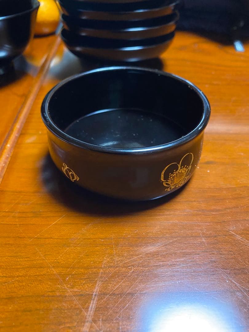 輪島塗　漆器 お椀 5個セット+皿10枚+オマケ1個