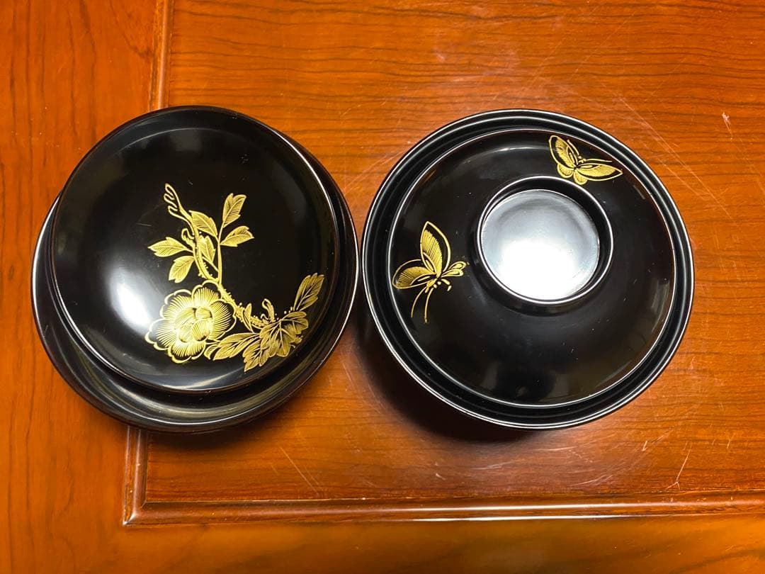 輪島塗　漆器 お椀 5個セット+皿10枚+オマケ1個