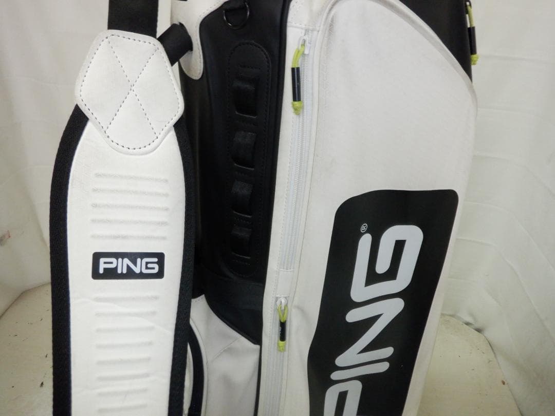 PING★ピン★9.0型★軽量★良品★カート(WH×BK)