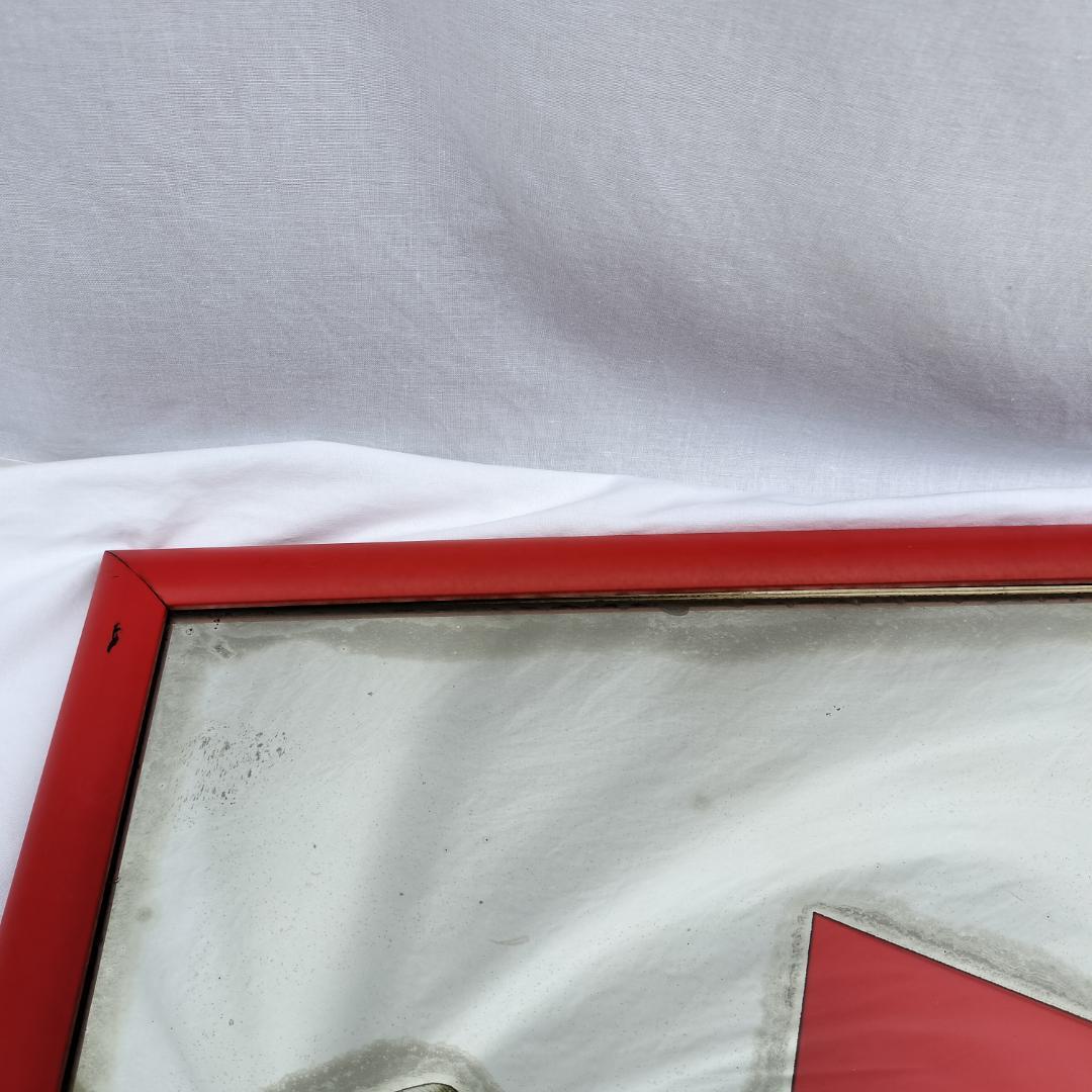 バドワイザー 特大パブミラー 85cm　2002年FIFAワールドカップ記念