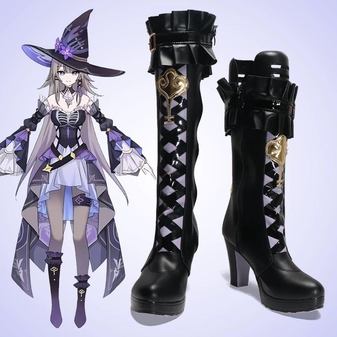 【即納】 崩壊スターレイル マダムヘルタ コスプレ衣装　ウィッグ　フルセット