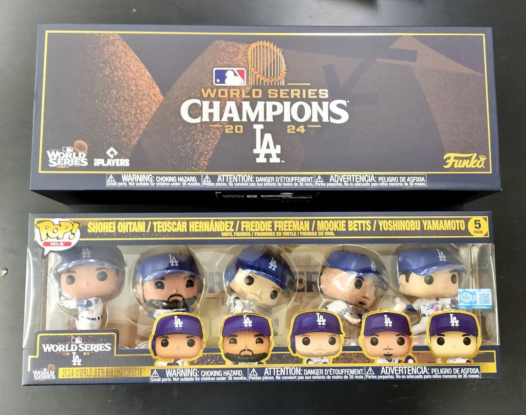 【３日間限定】24年ドジャースワールドチャンピオン記念 豪華フィギュア5点セット