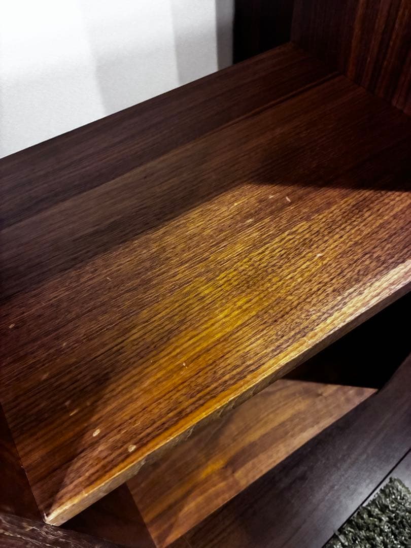 無印良品 スタッキングシェルフ ウォールナット材