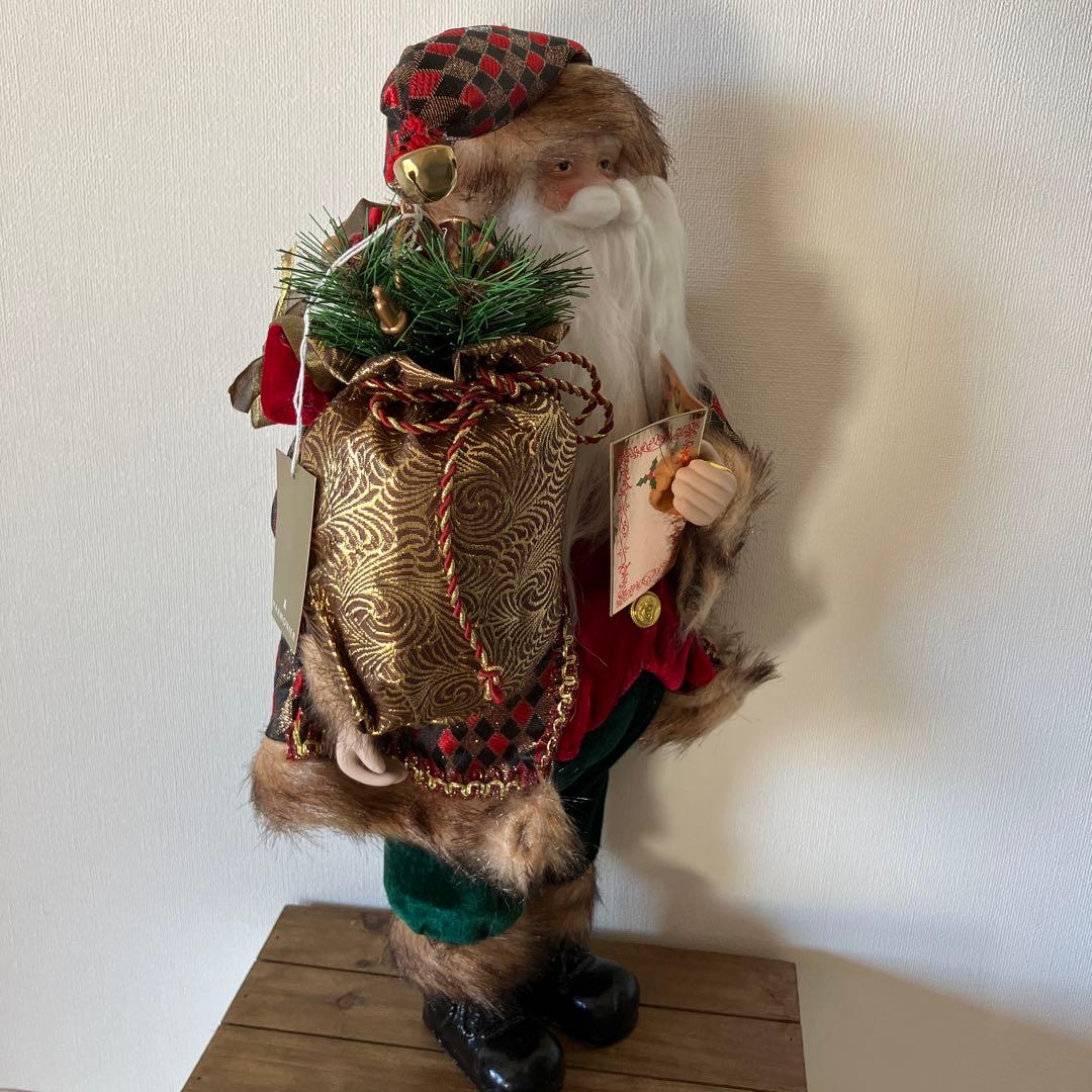 ハルモニア　サンタクロース 人形　クリスマス　デコレーション　ドール　インテリア