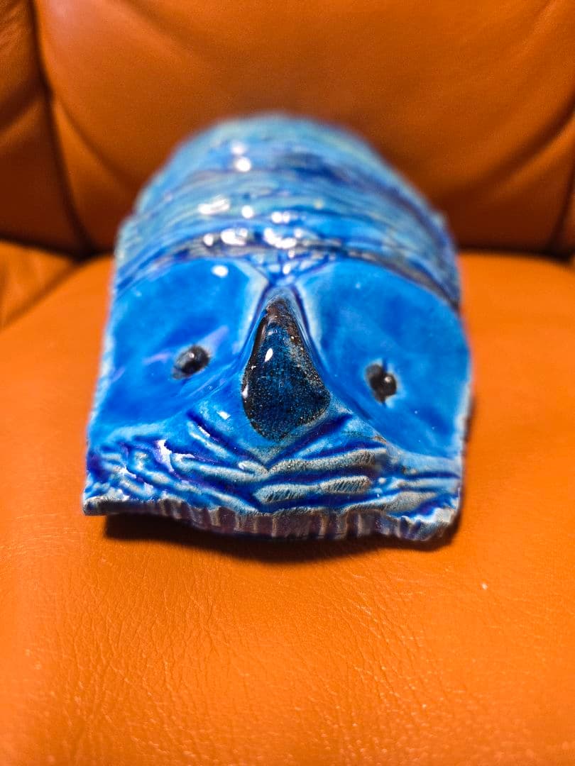 FLAVIA　フラビア　ビトッシ　リミニブルー　ふくろう　置物