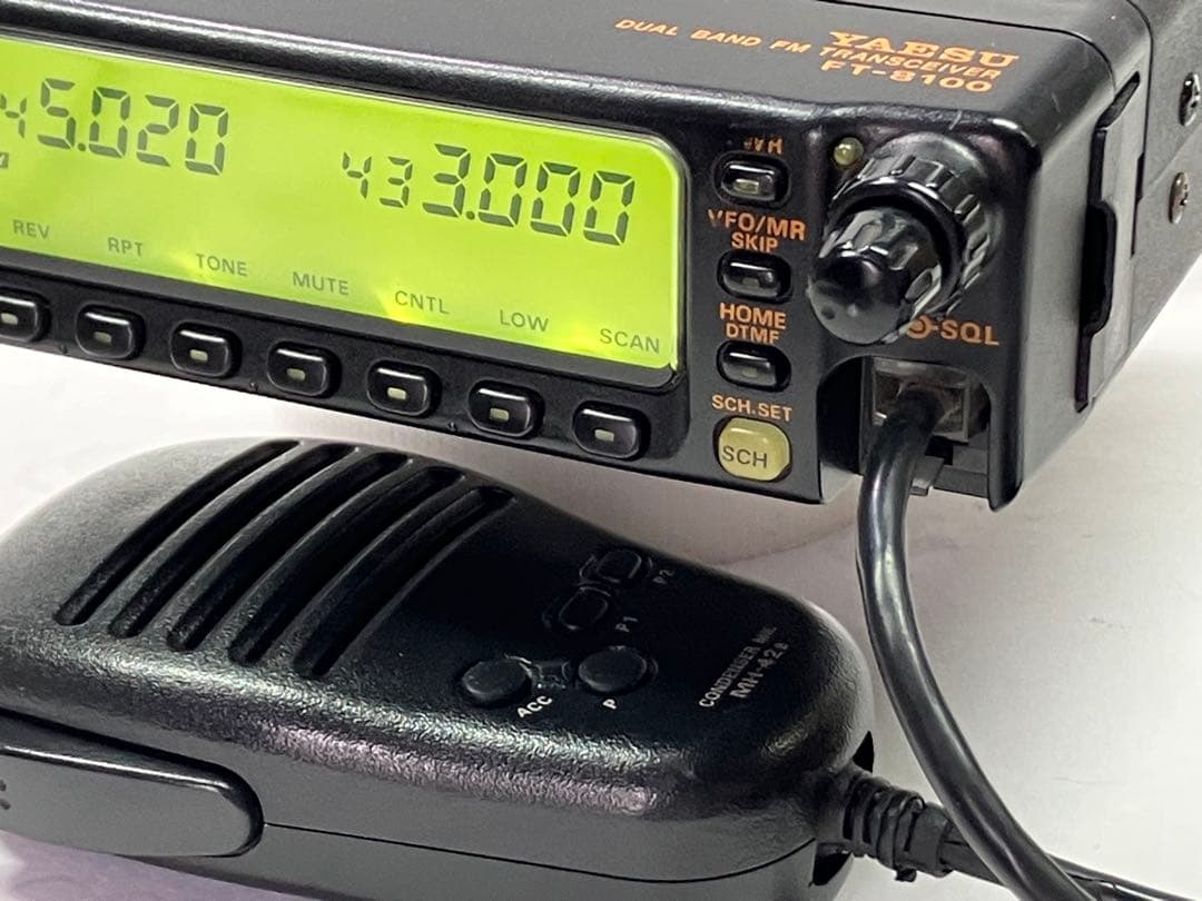 ヤエス FT-8100H 50w アマチュア無線機 アマチュア無線