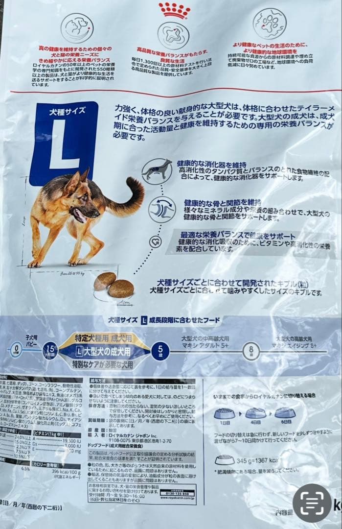  CANIN ドッグフード パピー大型犬用