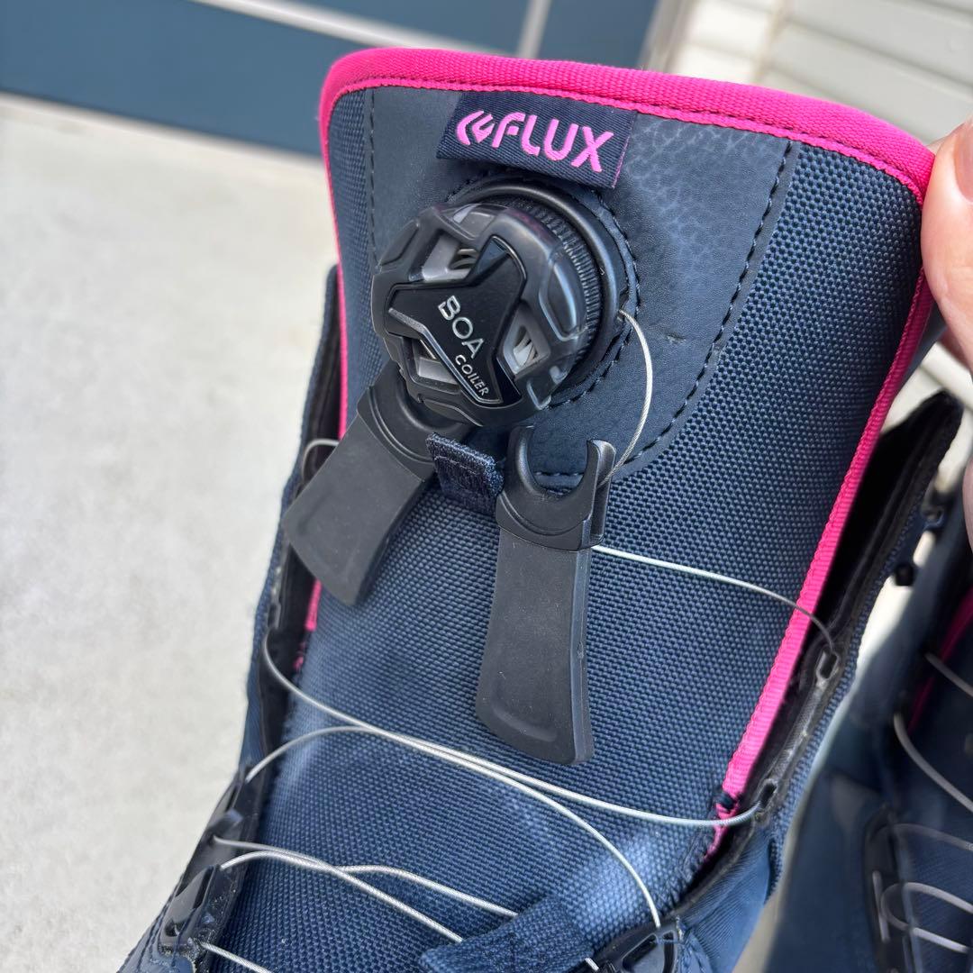 FLUX フラックス スノーボードブーツ レディース メンズ ネイビー/ピンク