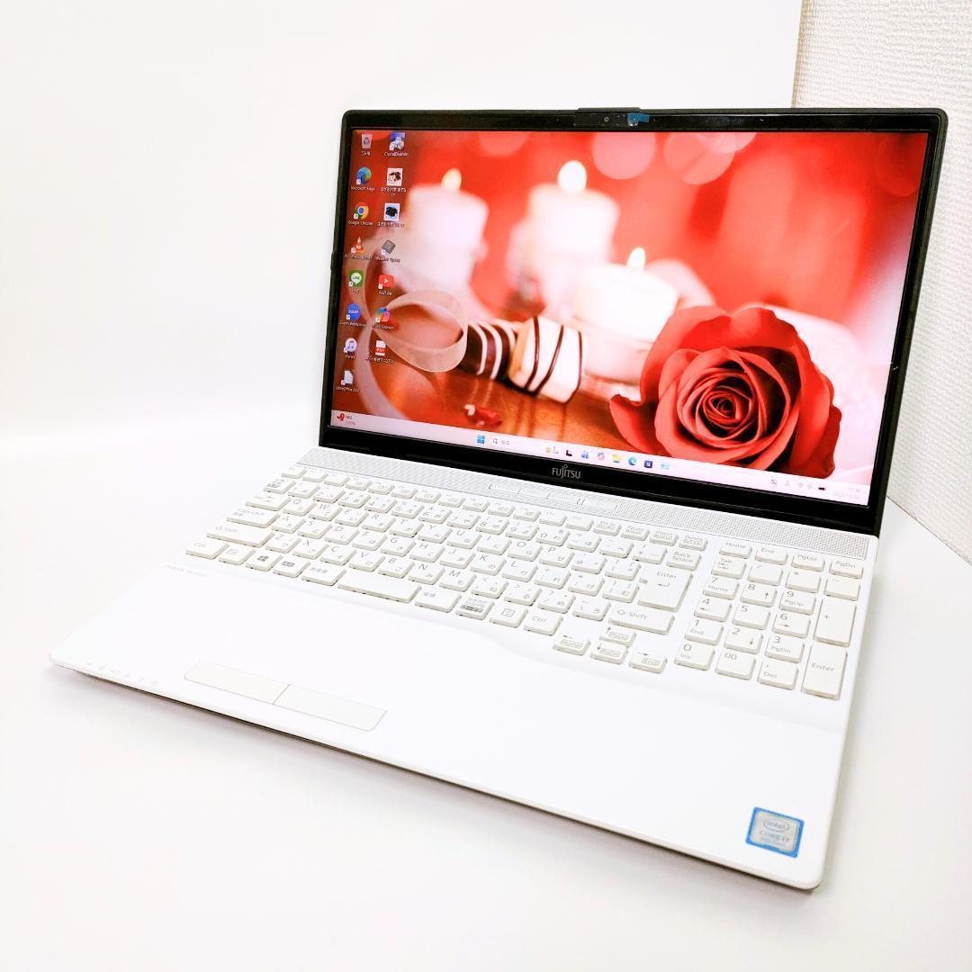 Windows11✨️第8世代i7/オフィス/SSD/富士通ノートパソコン/事務