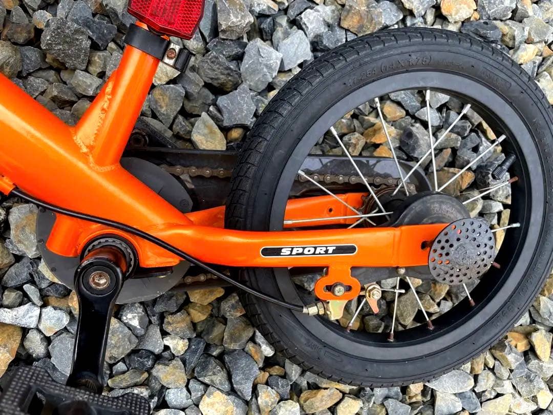 STRIDER ストライダー 14x 14インチ オレンジ キックスタンド付き