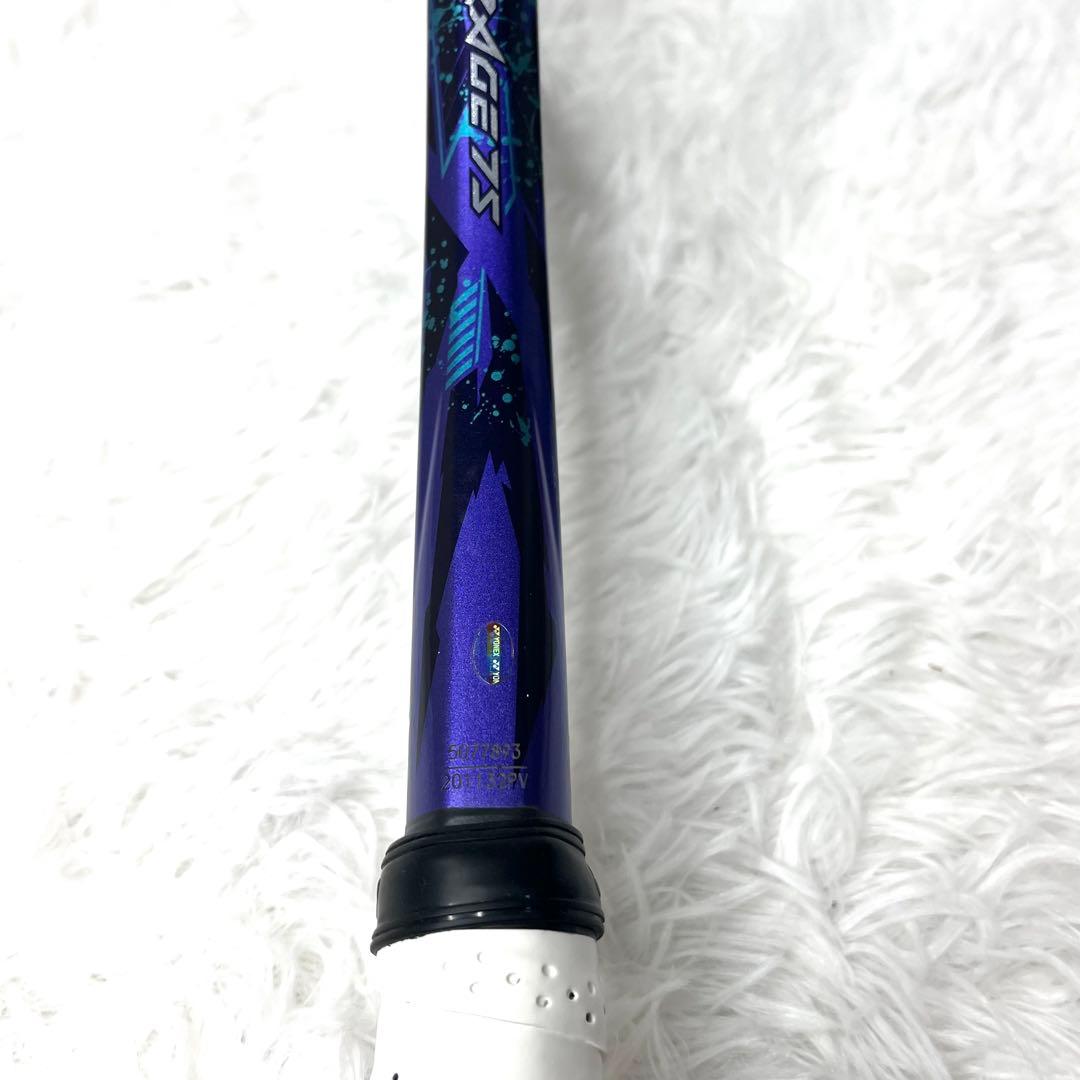 【美品】 ヨネックス ボルトレイジ 7S UL0 ソフトテニス ラケット 後衛