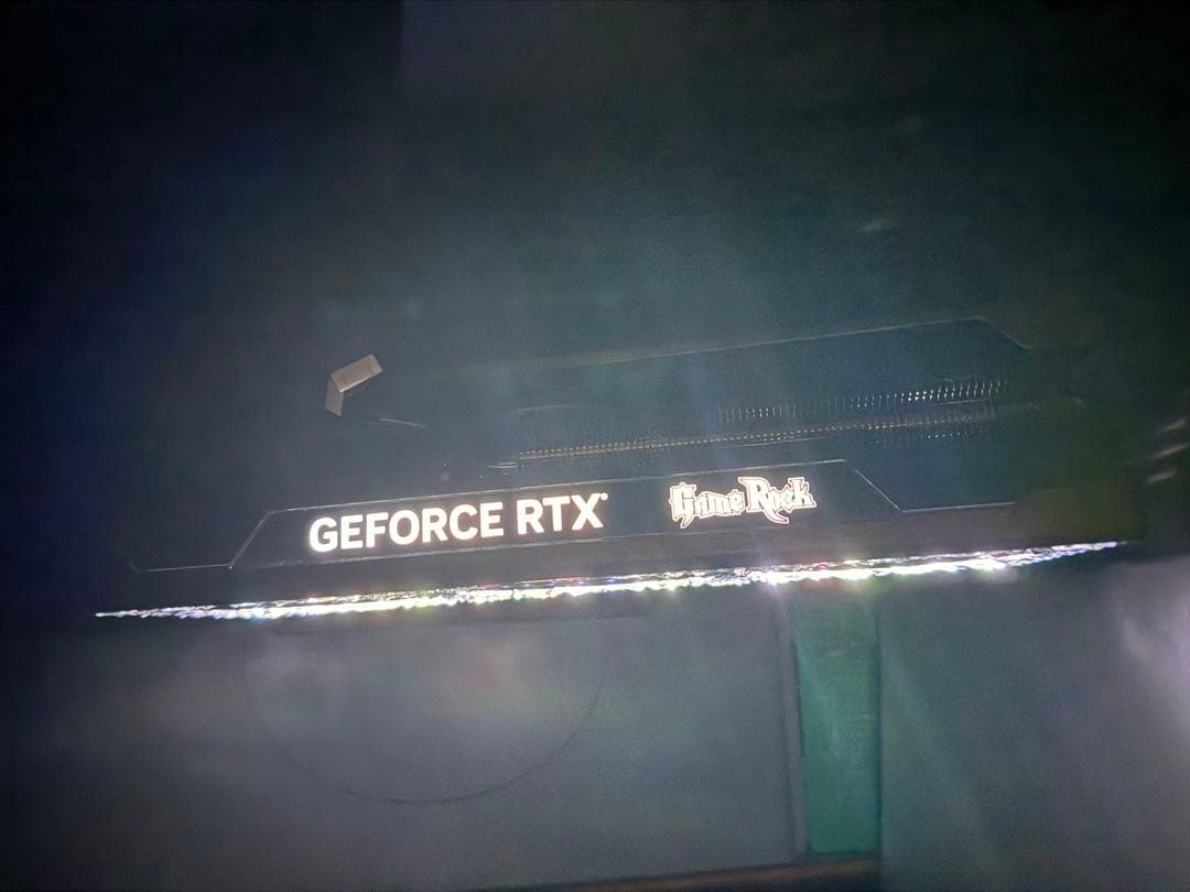 Palit RTX 4090 Gamerock インテリア APP操作／音に反応