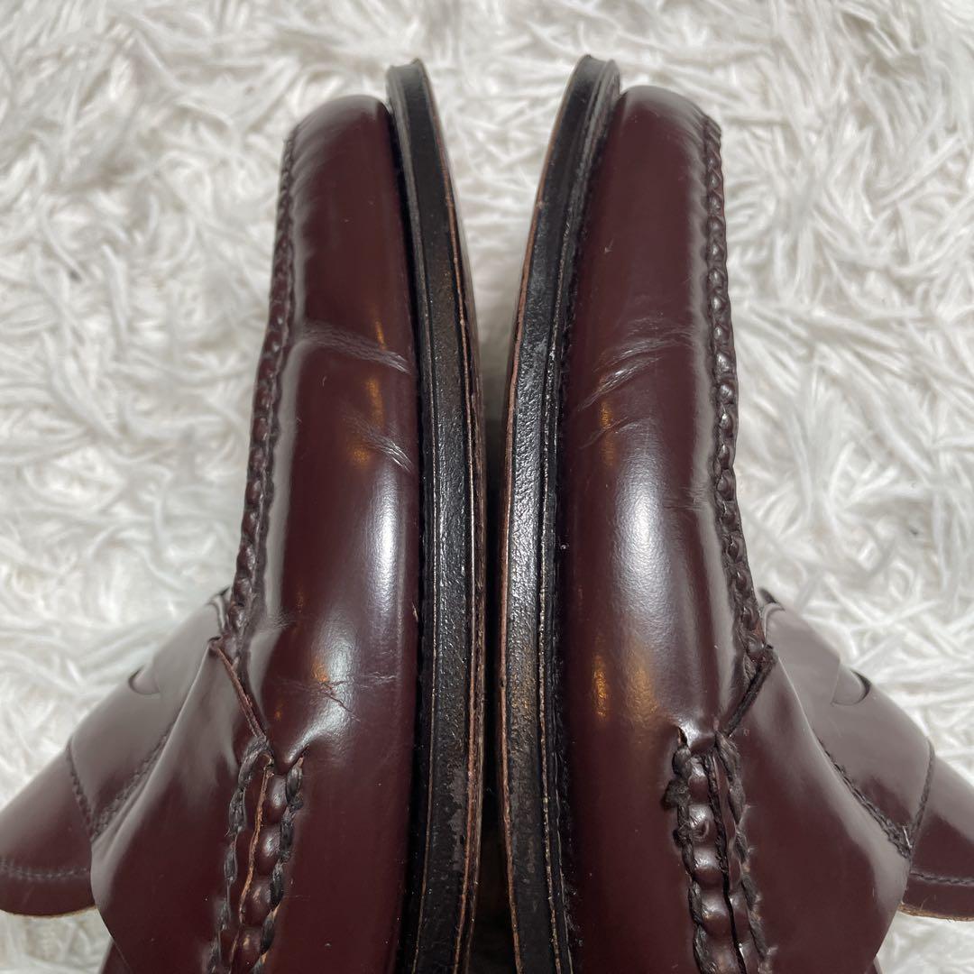 リーガル　ローファー　バーガンディ　ブラウン　レザー　15fr 28cm